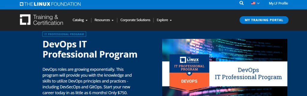 DevOps Bootcamp Courses by Linux Foundation