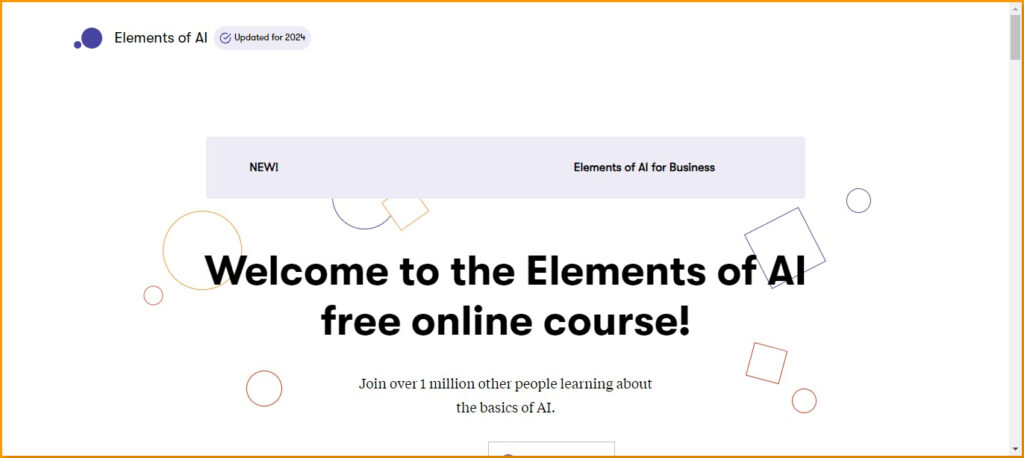 Elements of AI Official Web Page