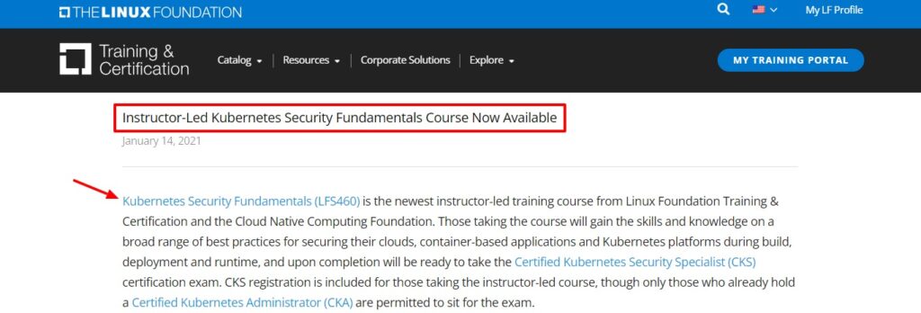 Instructor-Led Training Courses by Linux Foundation