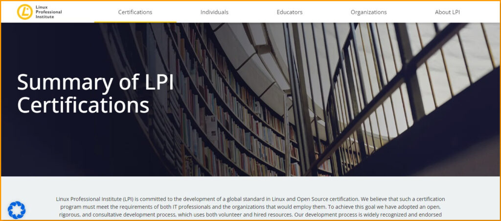 LPI (Linux Professional Institute) Certifications