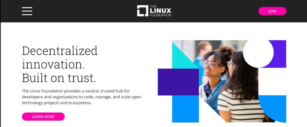 Linux Foundation Official Site Home Page